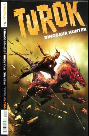 [Turok, Dinosaur Hunter (series 2) #10 (Variant Subscription Cover - Jae Lee)]
