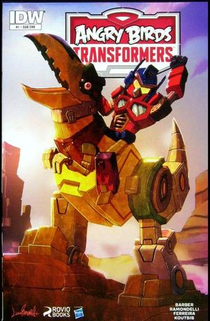 [Angry Birds / Transformers #1 (variant subscription cover - Livio Ramondelli)]