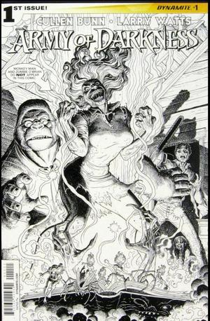 [Army of Darkness (series 5) #1 (Cover K - Arthur Adams B&W Retailer Incentive)]