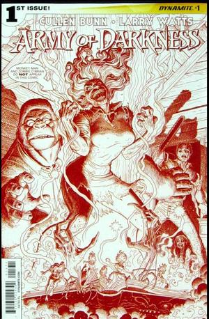 [Army of Darkness (series 5) #1 (Cover Q - Arthur Adams Blood Red Retailer Incentive)]