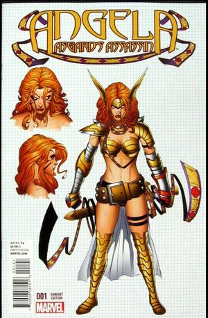 [Angela - Asgard's Assassin No. 1 (variant Design cover - Joe Quesada)]