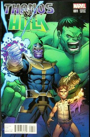 [Thanos Vs. Hulk No. 1 (1st printing, variant cover - Ron Lim)]