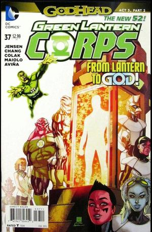 [Green Lantern Corps (series 3) 37 (standard cover - Bernard Chang)]