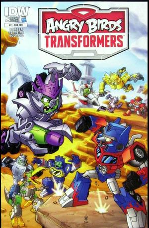 [Angry Birds / Transformers #2 (variant subscription cover - Casey W. Coller)]