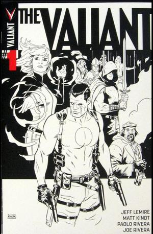 [Valiant #1 (1st printing, variant sketch cover - Paolo Rivera)]