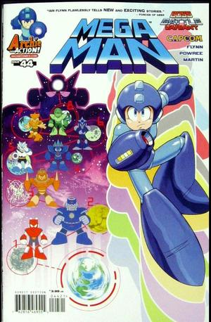 [Mega Man (series 2) #44 (variant cover - Ben Bates)]