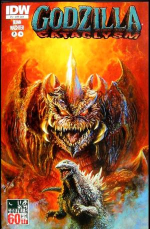 [Godzilla: Cataclysm #5 (variant subscription cover - Bob Eggleton)]