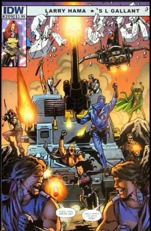 [G.I. Joe: A Real American Hero #209 (regular cover - S. L. Gallant)]
