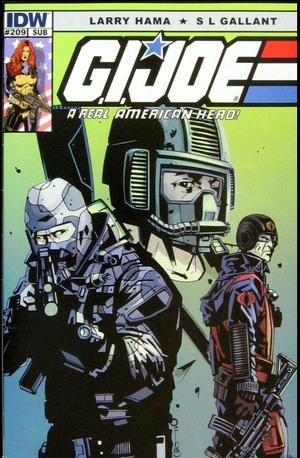 [G.I. Joe: A Real American Hero #209 (variant subscription cover - Antonio Fuso)]