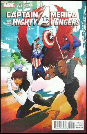 [Captain America and the Mighty Avengers No. 3 (variant cover - Afua Richardson)]