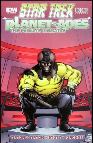 [Star Trek / Planet of the Apes - The Primate Directive #1 (1st printing, Retailer Incentive Cover B - Tone Rodriguez)]