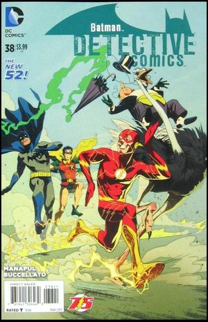 [Detective Comics (series 2) 38 (variant Flash 75th Anniversary cover - Joshua Middleton)]