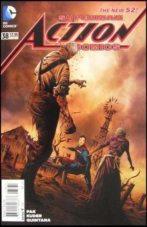[Action Comics (series 2) 38 (variant cover - Jae Lee)]