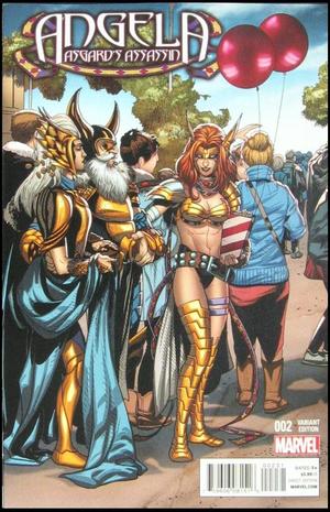 [Angela - Asgard's Assassin No. 2 (variant Welcome Home cover - Salvador Larroca)]