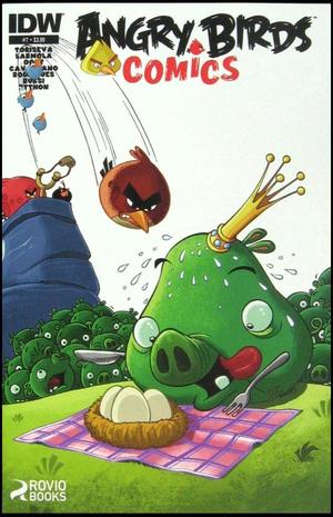 [Angry Birds Comics (series 1) #7 (regular cover - Paco Rodriquez wraparound)]