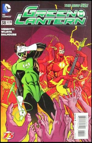 [Green Lantern (series 5) 38 (variant Flash 75th Anniversary cover - Doug Mahnke)]
