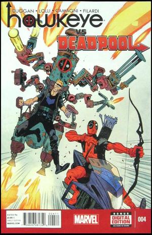 [Hawkeye Vs. Deadpool No. 4 (standard cover - James Harren)]