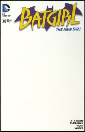 [Batgirl (series 4) 38 (variant blank cover)]