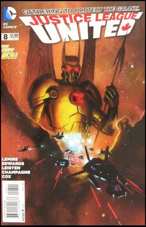 [Justice League United 8 (standard cover - Andrew Robinson)]