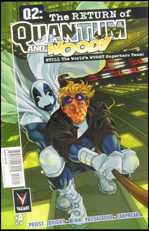 [Q2: The Return of Quantum & Woody No. 4 (variant cover - Kalman Andrasofszky)]