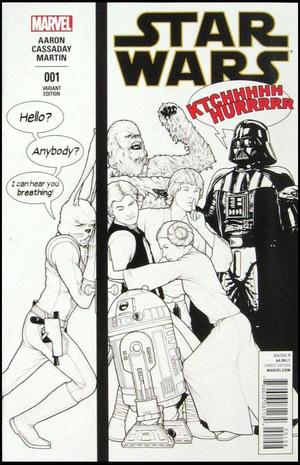 [Star Wars (series 4) No. 1 (1st printing, variant Jaxxon sketch cover - John Tyler Christopher)]