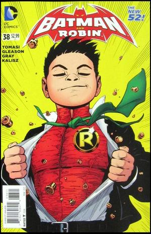 [Batman and Robin (series 2) 38 (1st printing, standard cover - Patrick Gleason)]