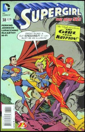 [Supergirl (series 6) 38 (variant Flash 75th Anniversary cover - Michael Avon Oeming)]