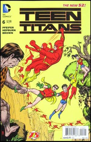 [Teen Titans (series 5) 6 (variant Flash 75th Anniversary cover - Michael Allred)]