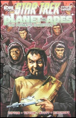 [Star Trek / Planet of the Apes - The Primate Directive #2 (variant subscription cover - Joe Corroney)]