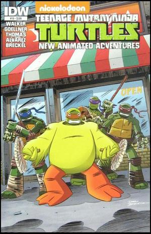[Teenage Mutant Ninja Turtles New Animated Adventures #19 (regular cover - Dario Brizuela)]