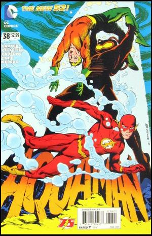 [Aquaman (series 7) 38 (variant Flash 75th Anniversary cover - Steve Rude)]