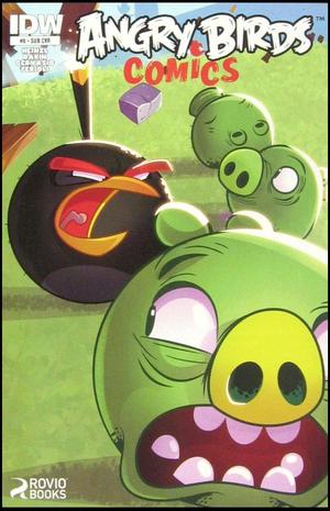 [Angry Birds Comics (series 1) #8 (variant subscription cover - Jarrod Gecek)]