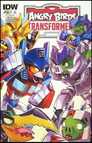 [Angry Birds / Transformers #3 (variant subscription cover - Sarah Stone)]