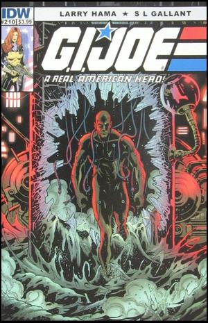 [G.I. Joe: A Real American Hero #210 (regular cover - S. L. Gallant)]