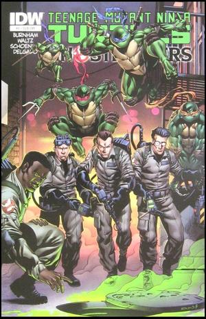 [Teenage Mutant Ninja Turtles / Ghostbusters #4 (variant subscription cover - Robert Atkins)]