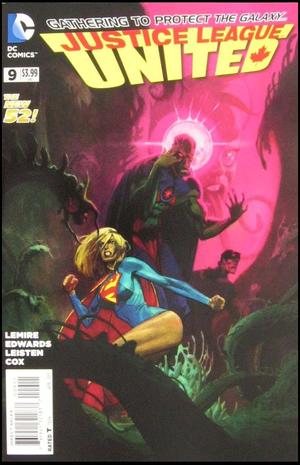 [Justice League United 9 (standard cover - Andrew Robinson)]