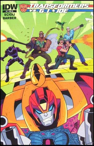 [Transformers Vs. G.I. Joe #5 (retailer incentive cover - Derek Charm)]