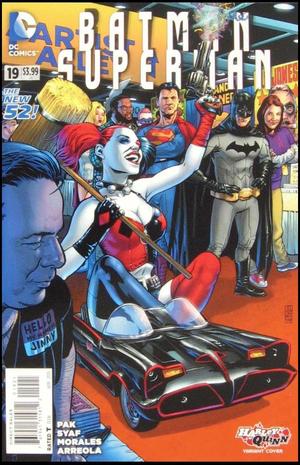 [Batman / Superman 19 (variant Harley Quinn cover - J.G. Jones)]