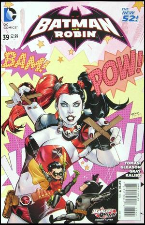 [Batman and Robin (series 2) 39 (variant Harley Quinn cover - Emanuela Lupacchino)]