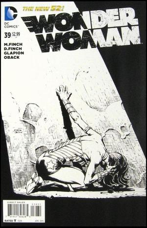 [Wonder Woman (series 4) 39 (variant sketch cover - David Finch)]