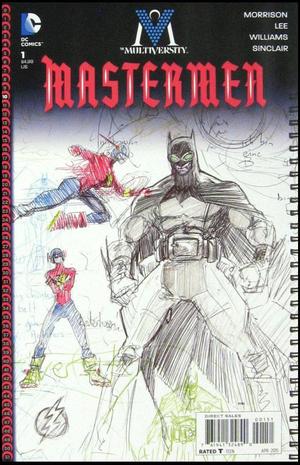 [Multiversity - Mastermen 1 (variant design sketch cover - Grant Morrison)]