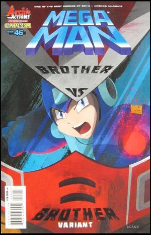 [Mega Man (series 2) #46 (variant cover - Justin Harder)]