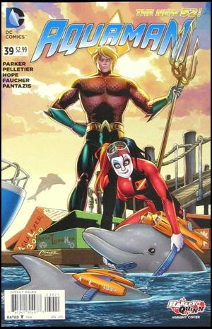 [Aquaman (series 7) 39 (variant Harley Quinn cover - Amanda Connor)]