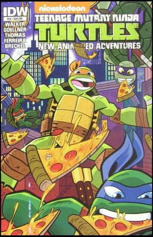 [Teenage Mutant Ninja Turtles New Animated Adventures #20 (variant subscription cover - Derek Charm)]