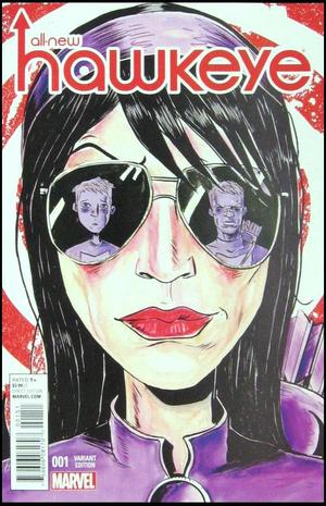 [All-New Hawkeye (series 1) No. 1 (1st printing, variant cover - Jeff Lemire)]