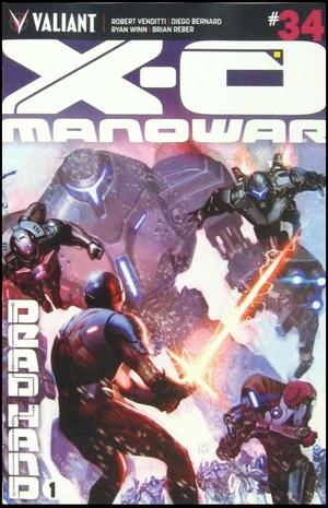 [X-O Manowar (series 3) #34 (Cover B - Jorge Molina wraparound)]