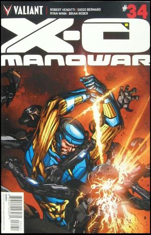 [X-O Manowar (series 3) #34 (Cover E - Butch Guice)]