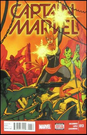 [Captain Marvel (series 8) No. 13 (standard cover - David Lopez)]