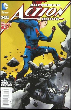 [Action Comics (series 2) 40 (variant cover - Jae Lee)]