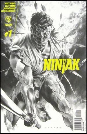 [Ninjak (series 3) No. 1 (1st printing, Variant Cover - Lewis LaRosa B&W)]
